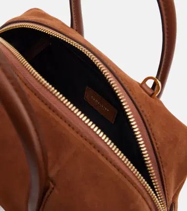 DeMellier Stockholm Small suede top-handle bag | Thumbnail 2