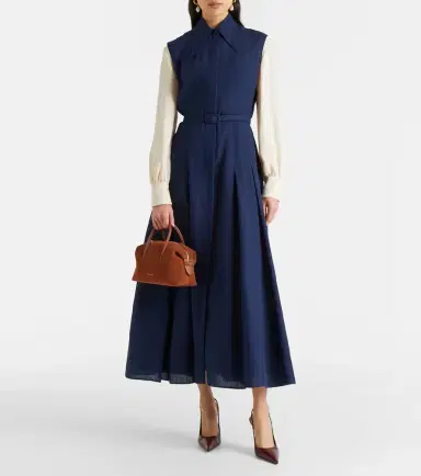 DeMellier Stockholm Small suede top-handle bag | Thumbnail 6