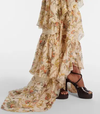 Etro Printed silk-blend maxi dress | Thumbnail 5