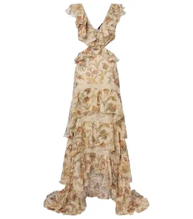 Etro Printed silk-blend maxi dress | Thumbnail 1