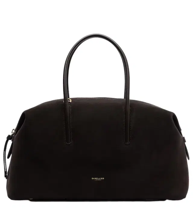 DeMellier Stockholm Midi suede top-handle bag