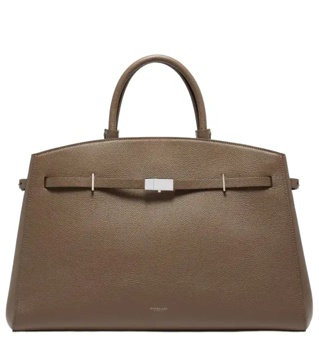 DeMellier Hudson leather top-handle bag