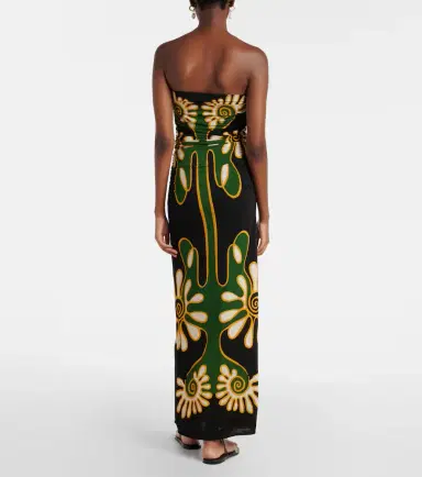Cala de la Cruz Daphne printed jersey maxi dress | Thumbnail 5