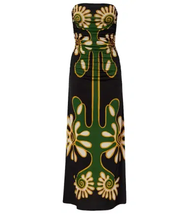 Cala de la Cruz Daphne printed jersey maxi dress | Thumbnail 1