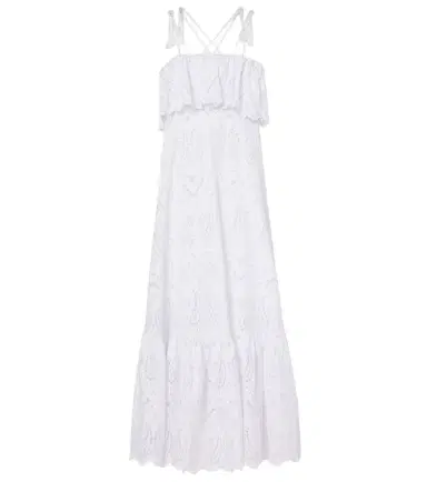 Etro Broderie anglaise cotton-blend maxi dress | Thumbnail 1
