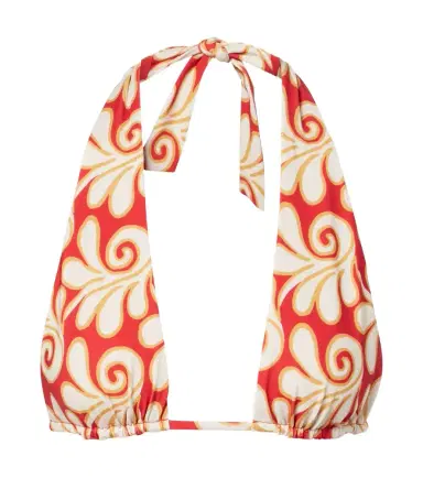 Cala de la Cruz Priscilla printed bikini top | Thumbnail 1
