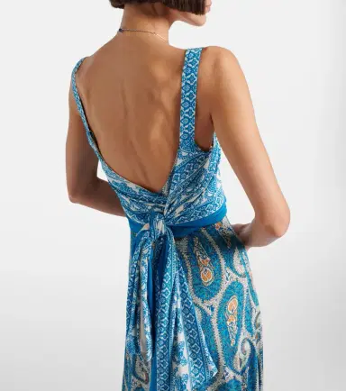 Etro Paisley maxi dress | Thumbnail 5