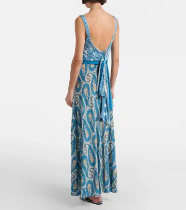 Etro Paisley maxi dress | Thumbnail 6