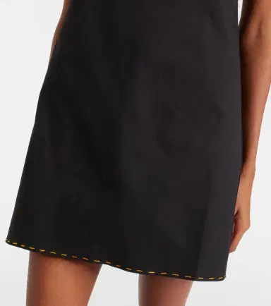 Cala de la Cruz Catania appliqué cotton-blend minidress | Thumbnail 4 Cala de la Cruz Catania appliqué cotton-blend minidress | Thumbnail 4