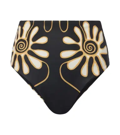 Cala de la Cruz Elisa printed high-rise bikini bottoms | Thumbnail 1