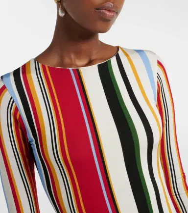 Cala de la Cruz Amay striped jersey maxi dress | Thumbnail 3