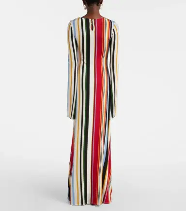 Cala de la Cruz Amay striped jersey maxi dress | Thumbnail 5