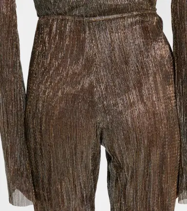 Cala de la Cruz Dries lamé flared pants | Thumbnail 5