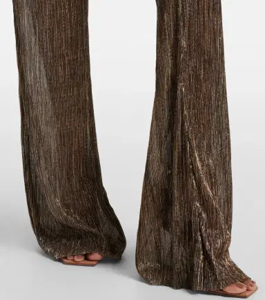 Cala de la Cruz Dries lamé flared pants | Thumbnail 6