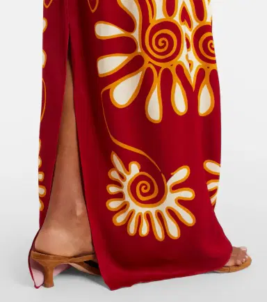Cala de la Cruz Oliviera printed halterneck maxi dress | Thumbnail 6