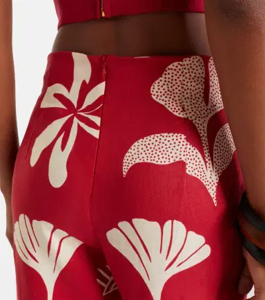 Cala de la Cruz Toya printed linen wide-leg pants | Thumbnail 6 Cala de la Cruz Toya printed linen wide-leg pants | Thumbnail 6