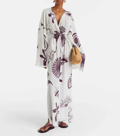 Cala de la Cruz Cassia printed maxi dress | Thumbnail 3