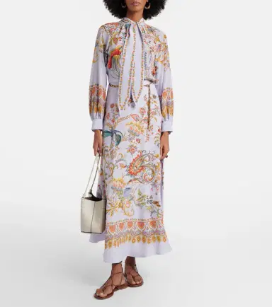 Etro Semi-sheer jacquard blouse | Thumbnail 5