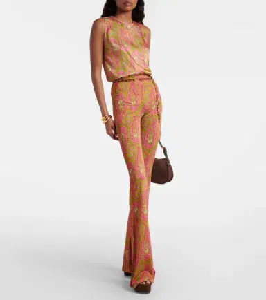 Etro Semi-sheer jacquard blouse | Thumbnail 2