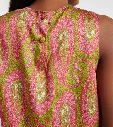 Etro Semi-sheer jacquard blouse | Thumbnail 5