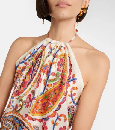 Etro Printed silk top | Thumbnail 5