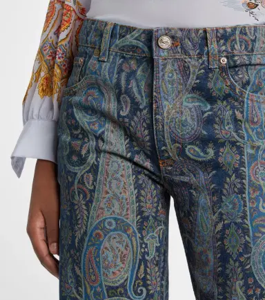 Etro Printed flared jeans | Thumbnail 6 Etro Printed flared jeans | Thumbnail 6