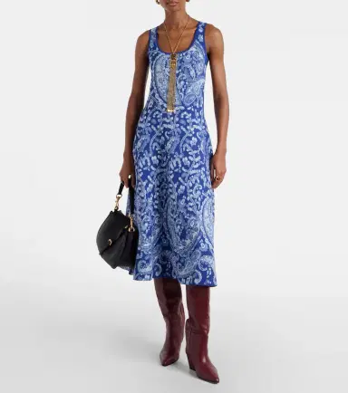 Etro Knitted midi dress | Thumbnail 4