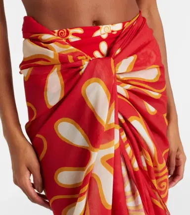 Cala de la Cruz Luana printed beach cover-up | Thumbnail 4