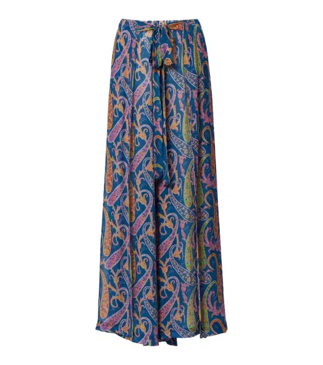 Etro Paisley wide-leg pants