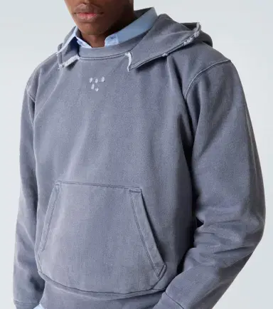 Our Legacy Relic distressed cotton jersey hoodie | Thumbnail 5 Our Legacy Relic distressed cotton jersey hoodie | Thumbnail 5