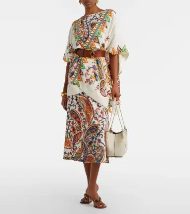 Etro Printed beach cover-up | Thumbnail 6
