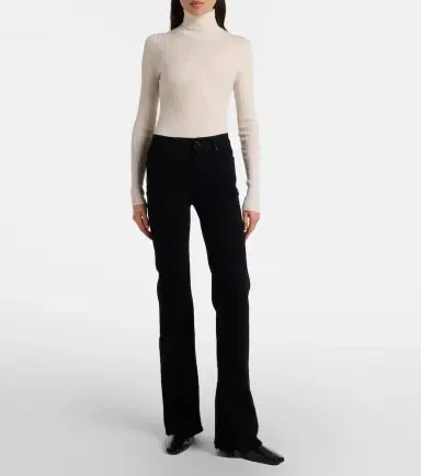 Frame Icon mid-rise flared jeans | Thumbnail 4 Frame Icon mid-rise flared jeans | Thumbnail 4