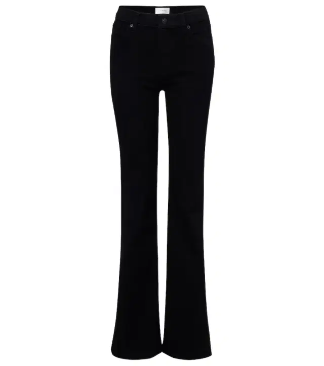 Frame Icon mid-rise flared jeans