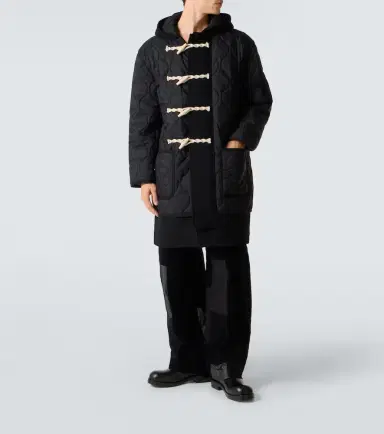COMME des GARCONS HOMME Comme des Garçons Homme Quilted wool duffel coat | Thumbnail 2 COMME des GARCONS HOMME Comme des Garçons Homme Quilted wool duffel coat | Thumbnail 2