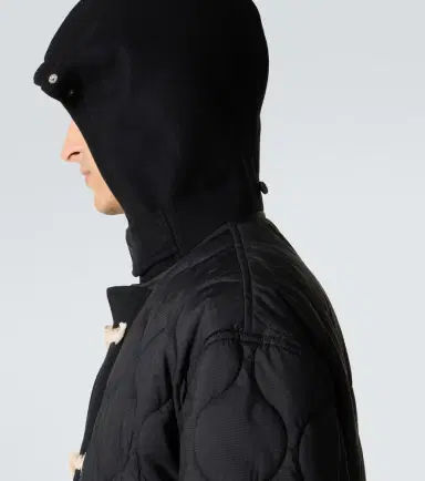 COMME des GARCONS HOMME Comme des Garçons Homme Quilted wool duffel coat | Thumbnail 6 COMME des GARCONS HOMME Comme des Garçons Homme Quilted wool duffel coat | Thumbnail 6