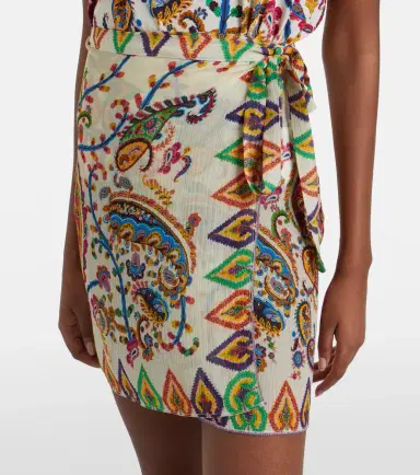 Etro Paisley sheer beach cover-up | Thumbnail 3