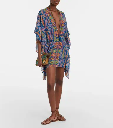 Etro Paisley beach cover-up | Thumbnail 2