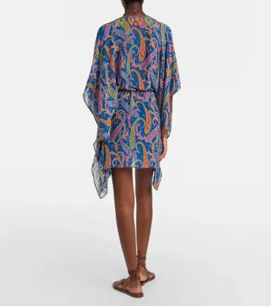Etro Paisley beach cover-up | Thumbnail 4