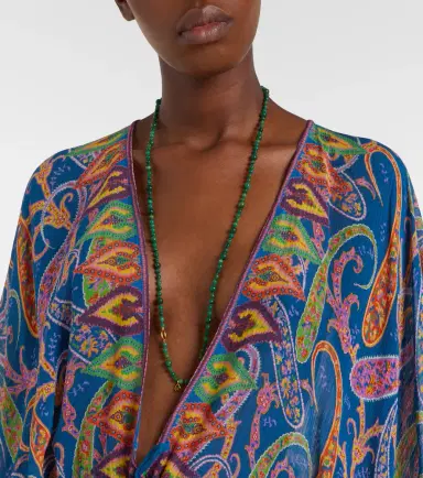 Etro Paisley beach cover-up | Thumbnail 5