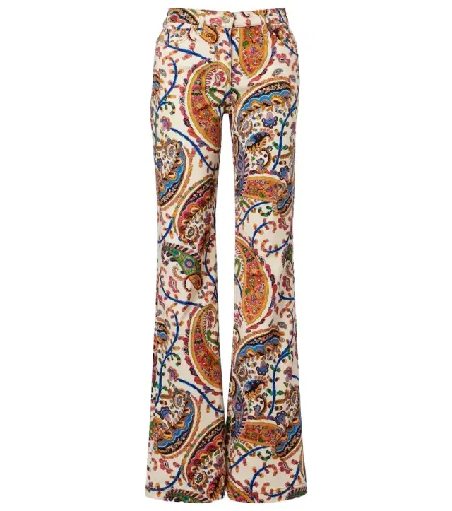 Etro High-rise bootcut jeans