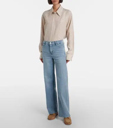 Frame Le Slim Palazzo wide-leg jeans | Thumbnail 7 Frame Le Slim Palazzo wide-leg jeans | Thumbnail 7