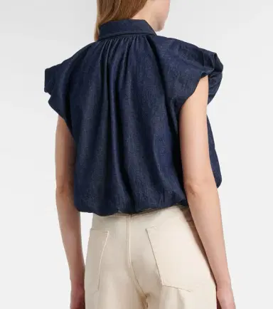 Frame Shell denim blouse | Thumbnail 5 Frame Shell denim blouse | Thumbnail 5
