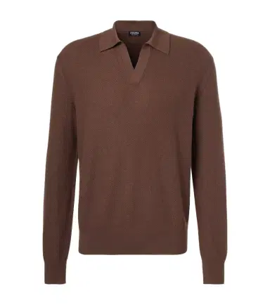 Zegna Cashmere half-zip sweater | Thumbnail 1