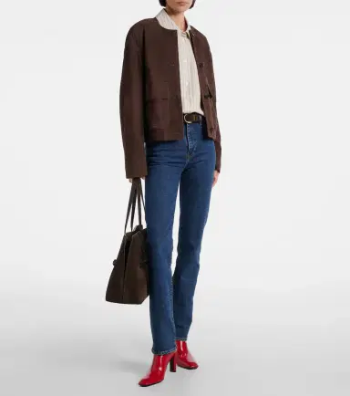 Frame Ruler high-rise slim jeans | Thumbnail 7 Frame Ruler high-rise slim jeans | Thumbnail 7