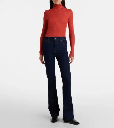 Frame Reboot high-rise bootcut jeans | Thumbnail 5 Frame Reboot high-rise bootcut jeans | Thumbnail 5
