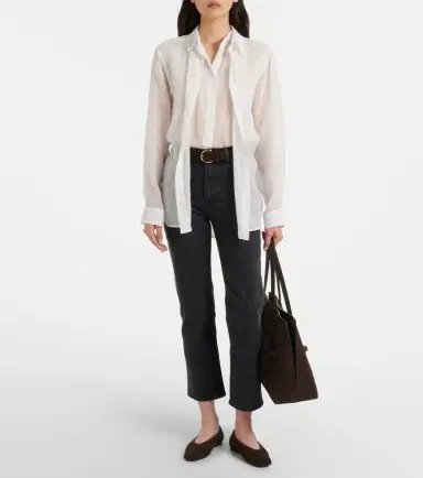 Frame Ruler cropped straight jeans | Thumbnail 6 Frame Ruler cropped straight jeans | Thumbnail 6