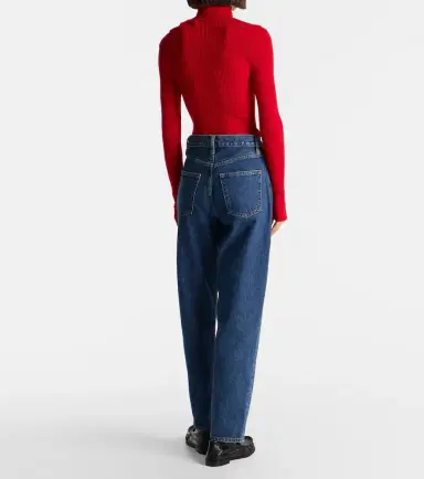 Frame Neat high-rise straight jeans | Thumbnail 4 Frame Neat high-rise straight jeans | Thumbnail 4