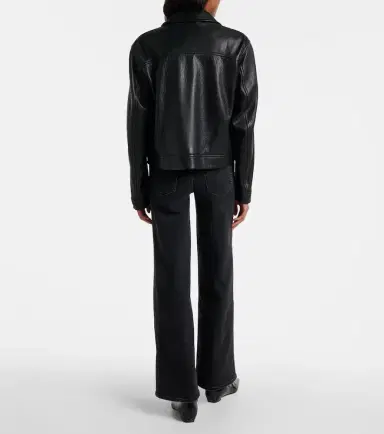 Frame Le Slim Palazzo high-rise wide-leg jeans | Thumbnail 5 Frame Le Slim Palazzo high-rise wide-leg jeans | Thumbnail 5
