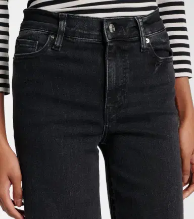 Frame Le Slim Palazzo high-rise wide-leg jeans | Thumbnail 7 Frame Le Slim Palazzo high-rise wide-leg jeans | Thumbnail 7