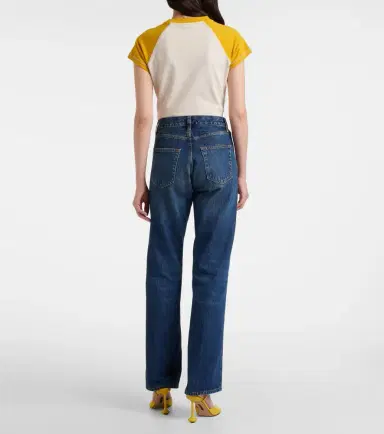 Frame Vertical high-rise straight jeans | Thumbnail 6 Frame Vertical high-rise straight jeans | Thumbnail 6